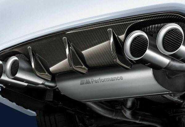 Original BMW F82 F83 M4 M Performance Muffler Knalpot Set 18302349921