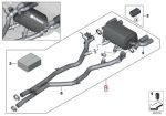 Original BMW F82 F83 M4 M Performance Muffler Knalpot Set 18302349921 - Image 6