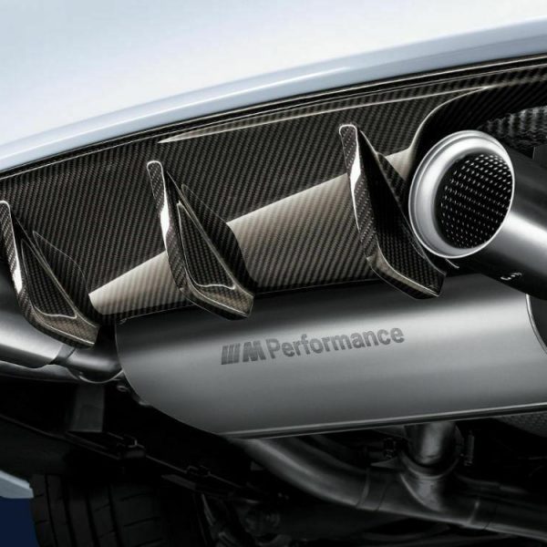 Original BMW F80 M3 M Performance Muffler Exhaust Knalpot 18302349921