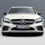 Mercedes W205 C AMG Line Front Bumper Side Trim Strip Cover Black - Image 3