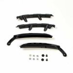 Mercedes W205 C AMG Line Front Bumper Side Trim Strip Cover Black - Image 4
