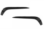 Mercedes W205 C Class AMG Gloss Black Side Spoiler Bemper Depan - Image 3