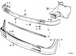Original BMW E30 Brake Air Duct Selongsong Rem Depan KANAN 51711916172 - Image 5