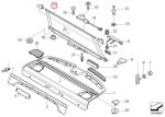 Ori BMW E39 Roller Sun Blind Krey Tirai Belakang Electric 51468176169 - Image 5