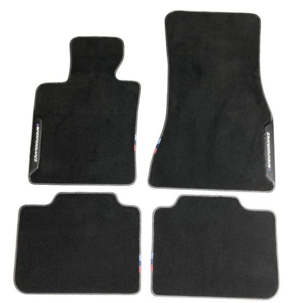 Original BMW F87 M2 M Performance Floor Mats Karpet Mobil 51472465179