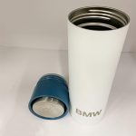 Original BMW Design Thermo Mug Tumbler Botol Termos White 80282466201 - Image 4