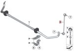 Original BMW F02 F10 Stabilizer Link Lingkit Stabil DEPAN 31356777319 - Image 5