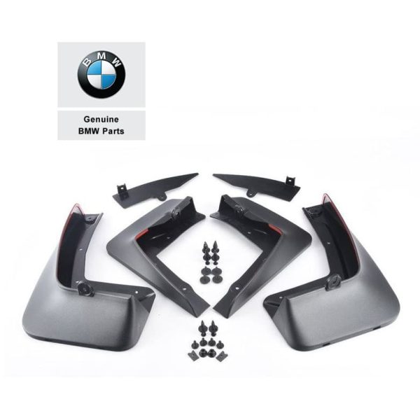 Original BMW F48 X1 Mud Flaps / Pelindung Lumpur Depan + Belakang