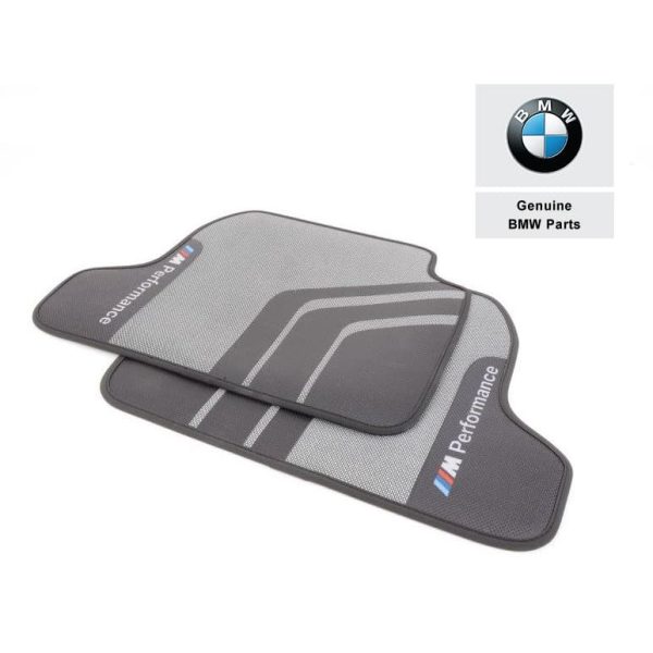 BMW F87 M2 M Performance Floor Mats Karpet Mobil Belakang 51472409930