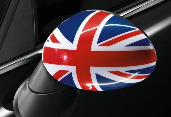Original MINI Countryman R60 Union Jack Mirror Cap SET Cover Spion