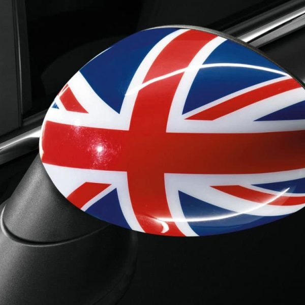 Original MINI R57 R58 R59 Union Jack Mirror Cap SET Cover Spion