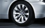 Original BMW E60 Radial Spoke Wheel Velg 17" Style 244
