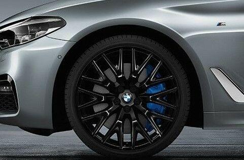 Original BMW G30 G31 LM Wheel 636 Liquid Black Velg FULL SET