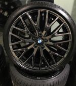 Original BMW G30 G31 LM Wheel 636 Liquid Black Velg FULL SET - Image 3