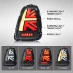 MINI R56 Union Jack Retrofit Kit Lampu Belakang , Aftermarket - Image 4