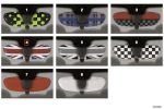 Original MINI F54 F55 F56 F57 F60 Union Jack Cover Tutup Spion Tengah - Gambar 5