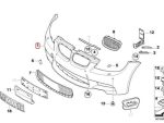 Original BMW E90 E92 E93 M3 Front Bumper Bemper Depan - Image 3