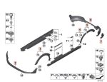 Original MINI F54 LCI JCW Wheel Arch Lis Over Fender Bumper 10 SET