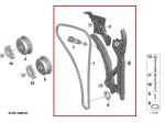 BMW F30 F10 F02 F06 F12 F13 Paket Timing Chain Repair Kit Mesin N55 - Image 3