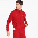 Scuderia Ferrari Race Hooded Men's Sweat Jacket 2022 - Image 4