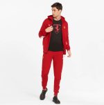 Scuderia Ferrari Race Hooded Men's Sweat Jacket 2022 - Image 5
