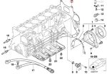 BMW E34 E38 E39 E60 E66 Plat Seal Cover Mesin Transmisi M43 M52 M54 - Gambar 4