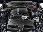 Original BMW F30 N20 Integrated Supply Module Cover Tutup Modul Elektronik 12528616568
