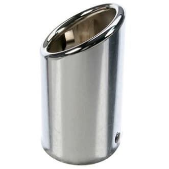 Original BMW E46 325i Chrome Exhaust Tip Tailpipe Ujung Knalpot