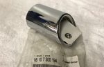 Original BMW E46 325i Chrome Exhaust Tip Tailpipe Ujung Knalpot - Gambar 3