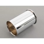 Original BMW E3 E9 1502 2002tii 2002 Chrome Exhaust Pipe Tip Finisher - Gambar 3