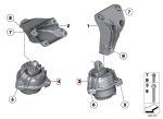 Original BMW F10 520i 528i N20 520d N47 Engine mounting 22117935149 - Gambar 5