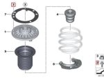 BMW F30 F32 F87 M2 Baut Mounting Shock Depan Hex Bolt 31306869931 - Gambar 5