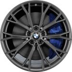 Original BMW G30 M Wheel 669M Orbit Grey Velg Mobil 9JX20 - Gambar 4