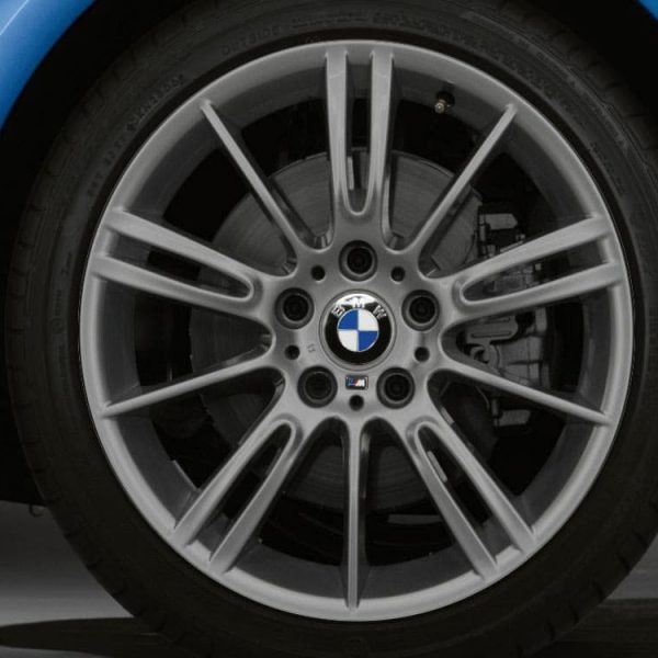 Original BMW M Wheel 193 Ferric Grey Velg Mobil 8JX18 ET34 E90 E92