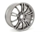Original BMW M Wheel 193 Ferric Grey Velg Mobil 8JX18 ET34 E90 E92 - Gambar 5