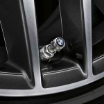 Original BMW Logo Valve Stem Cap Tutup Pentil Mobil 4pcs