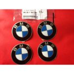 4x BMW E30 E34 E36 E38 E39 E46 Z3 Sticker Dop Roda 58mm 36131181081