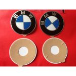 4x BMW E30 E34 E36 E38 E39 E46 Z3 Sticker Dop Roda 58mm 36131181081 - Gambar 3