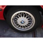 Original BMW E30 Hub Caps Dop Roda BBS Classic Style 5 Silver - Gambar 5