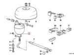 Original BMW E24 E30 E32 E34 Pneumatic Accumulators Self Leveling Unit 37211132043 - Gambar 5