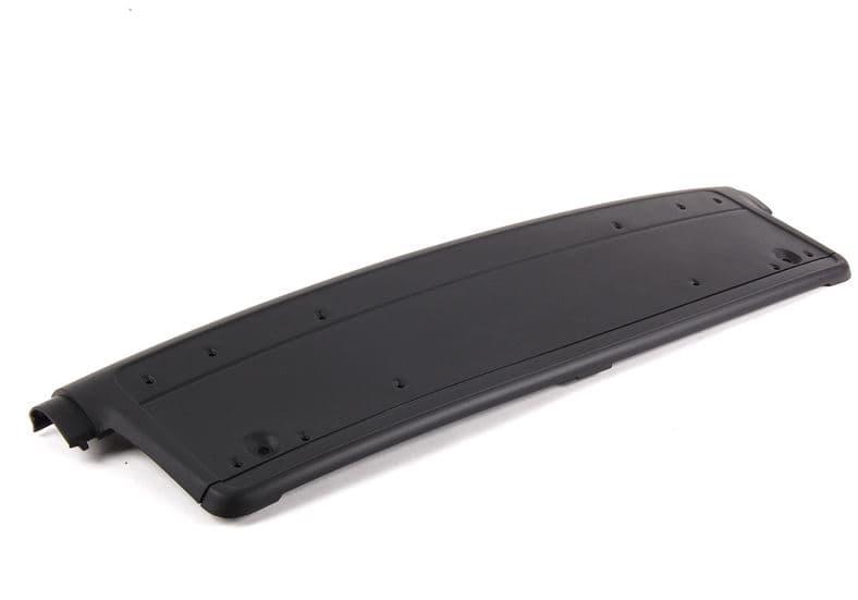 51117030592_A Original BMW E46 Facelift LCI Plate Holder Tatakan Plat Nomor Depan - Gambar 1