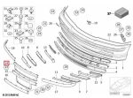 Original BMW License Plate Holder Tatakan Plat Nomor Polisi E46 Non FL - Image 6