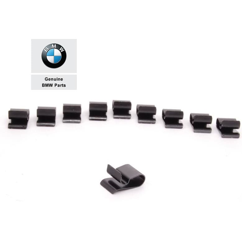 51131872146_A Original BMW E30 Clip Clamp Grill Lampu Depan 10 pcs 51131872146 - Gambar 1