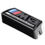 Original BMW G80 G81 M3 Competition Emblem Badge Kidney Gril Grill Depan Gloss Black - Image 4