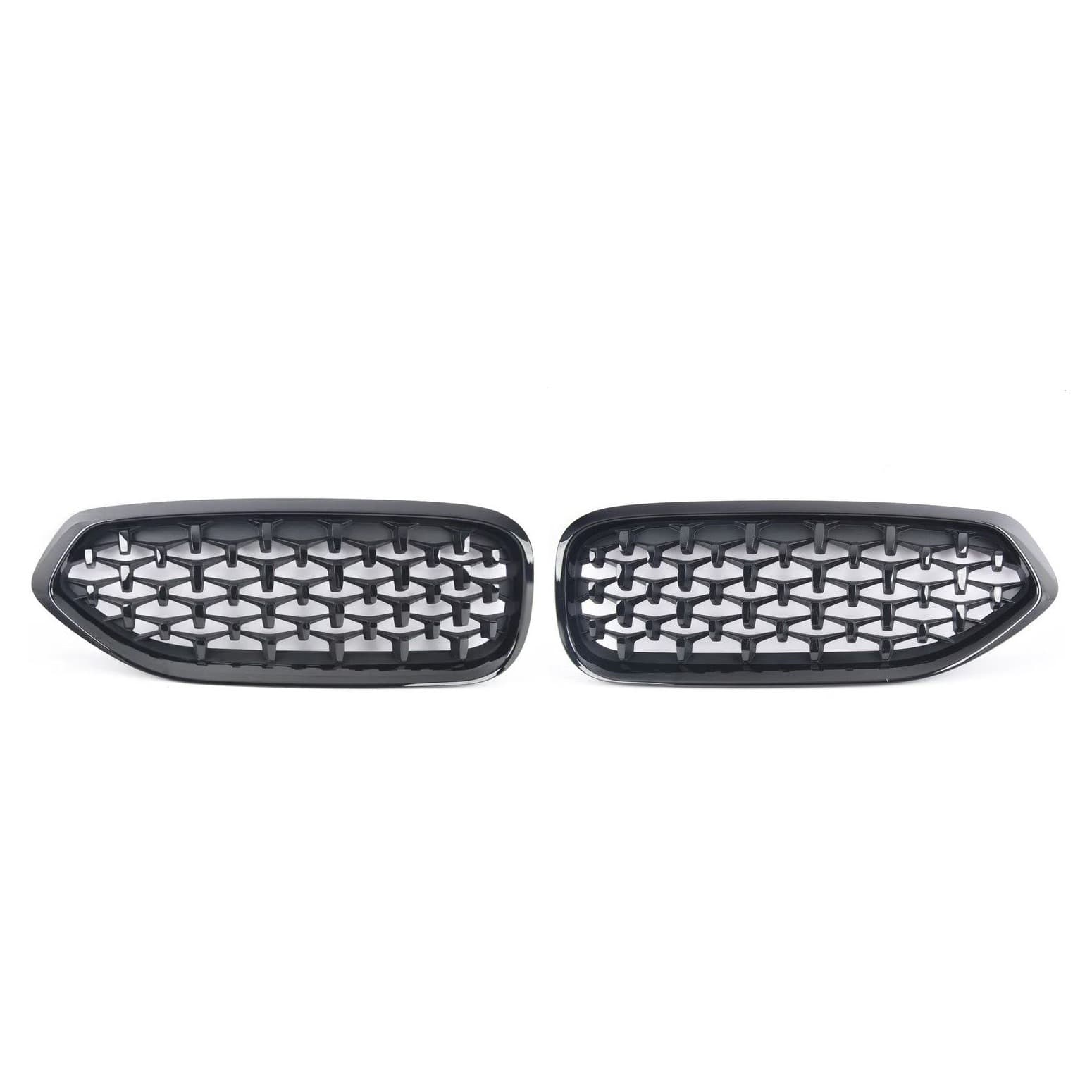 51138091295+51138091296_A Original BMW G29 Z4 Shadow Line Kidney Grill High Gloss Black Hitam - Gambar 1