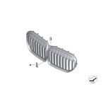 Original BMW G11 G12 7 Series High Gloss Black Kidney Grille - Gambar 5