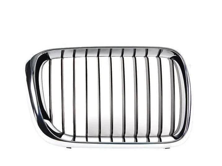 51138195152_A Original BMW E36 Chrome Kidney Grill Facelift Asli - KANAN - Gambar 1