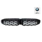 BMW G20 3 M Performance Kidney Grill High Gloss Black Gril Hitam