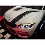 Original BMW F87 M2 Competition Decals Sticker Kap Mesin Bemper