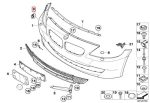 BMW E85 E86 E89 Z4 Engine Hood Badge Emblem Logo Kap Mesin Depan 70mm - Gambar 6
